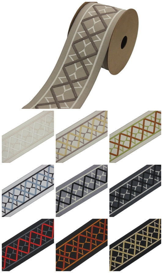 Roman shade ribbon  trim
