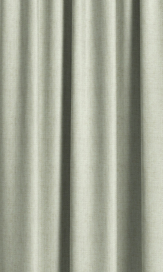 Herringbone Print Curtains / Drapes / Window Drapery Panels (Sage Green)