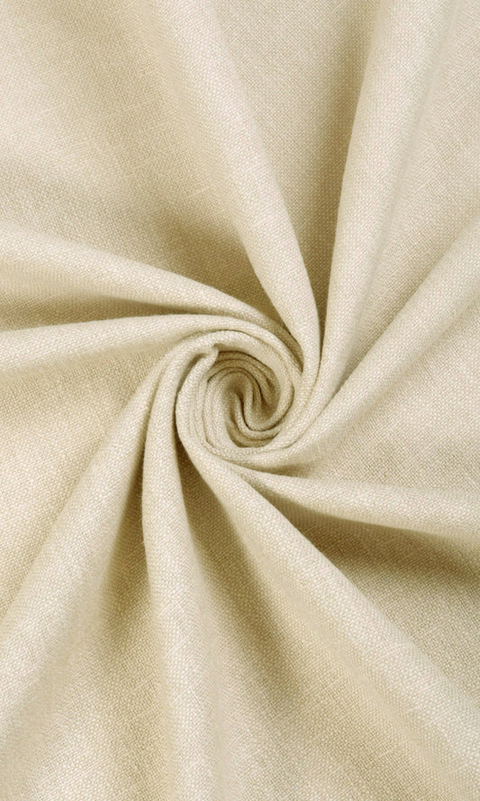 Linen Blend Home Decor Fabric Sample (Beige)
