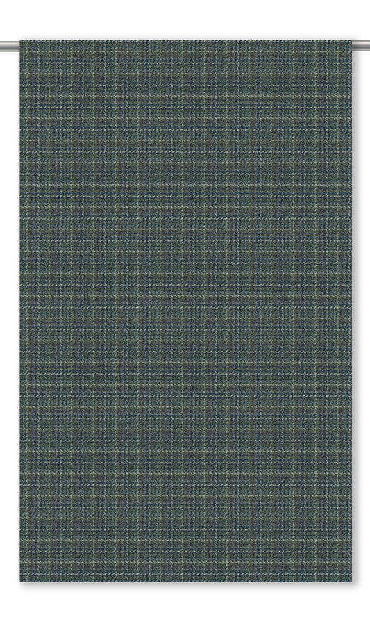 Textured Velvet Window Curtains (Olive Green/ Charcoal Gray)