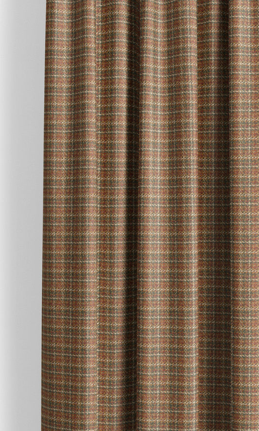 Textured Velvet Roman Shades (Rust Brown/ Golden Beige/ Olive Green)
