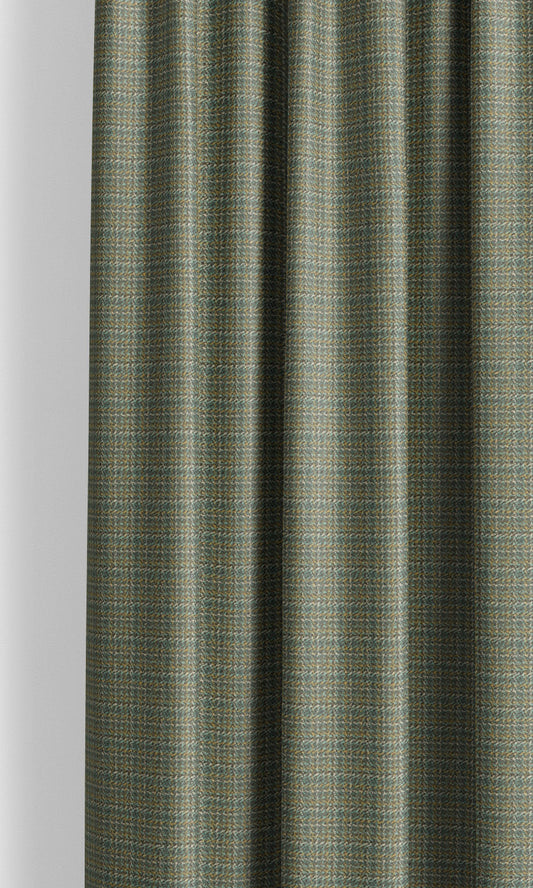 Textured Velvet Window Shades (Sage Green/ Deep Moss Green)
