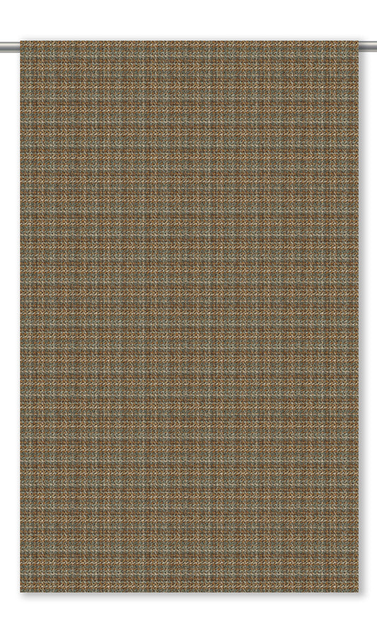 Textured Velvet Window Curtains (Khakhi/ Cocoa Brown/ Olive Green)