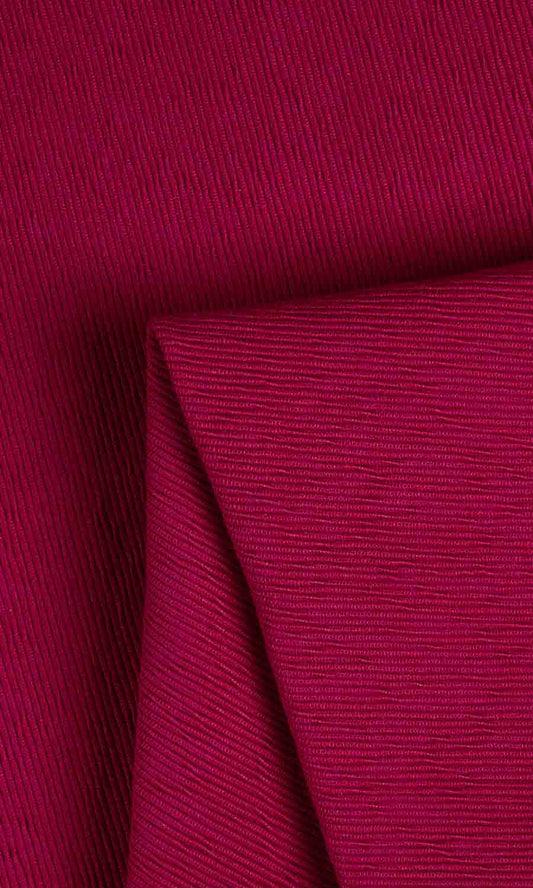 Cotton Window Curtains (Red Cotton)