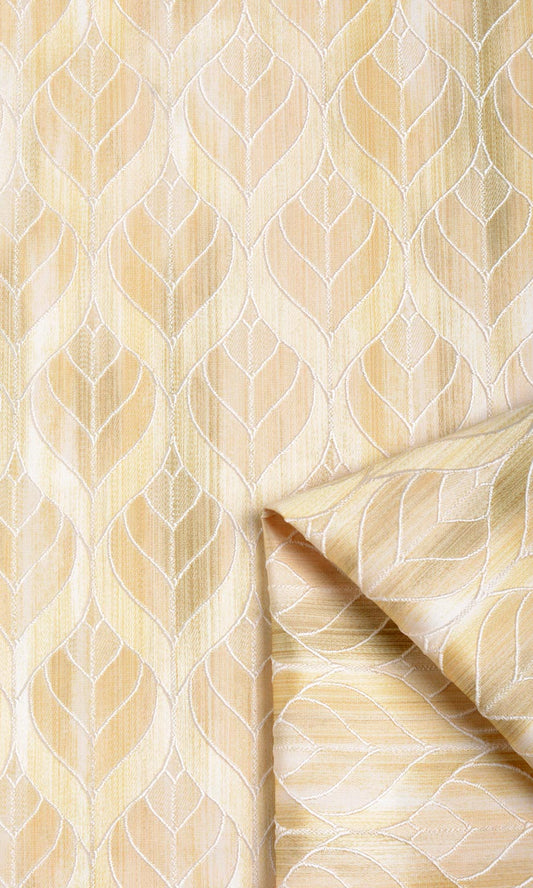 Petal Patterned Shades (Sunflower Yellow)