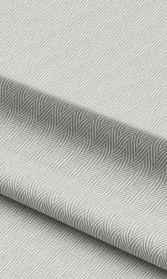 Chevron Print Curtains / Drapes / Window Drapery Panels (Light Gray)