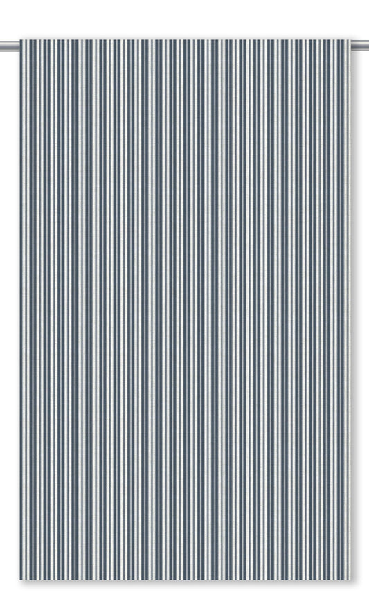 Ticking Stripe Shades (Navy Blue/ White)