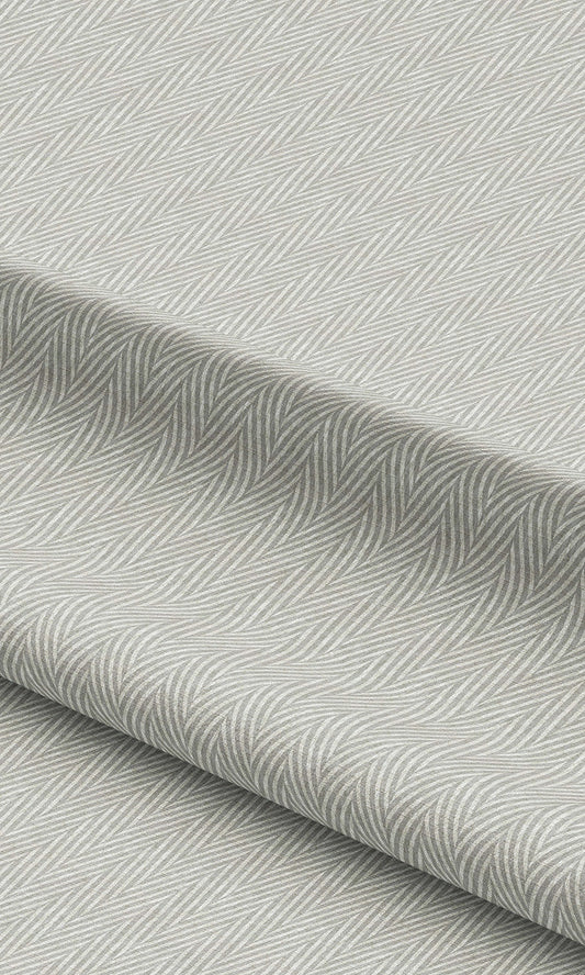 Chevron Print Curtains / Drapes / Window Drapery Panels (Light Gray)