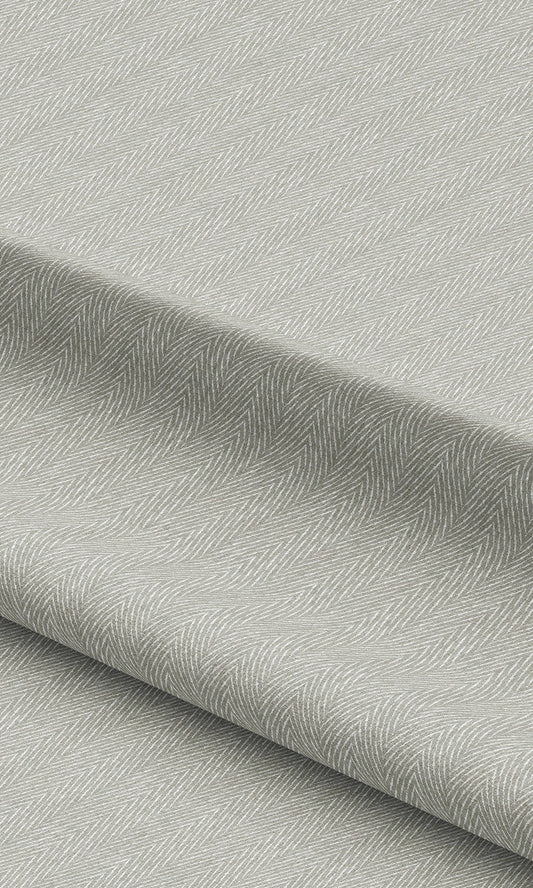 Herringbone Texture Curtains / Drapes / Window Drapery Panels (Light Gray)