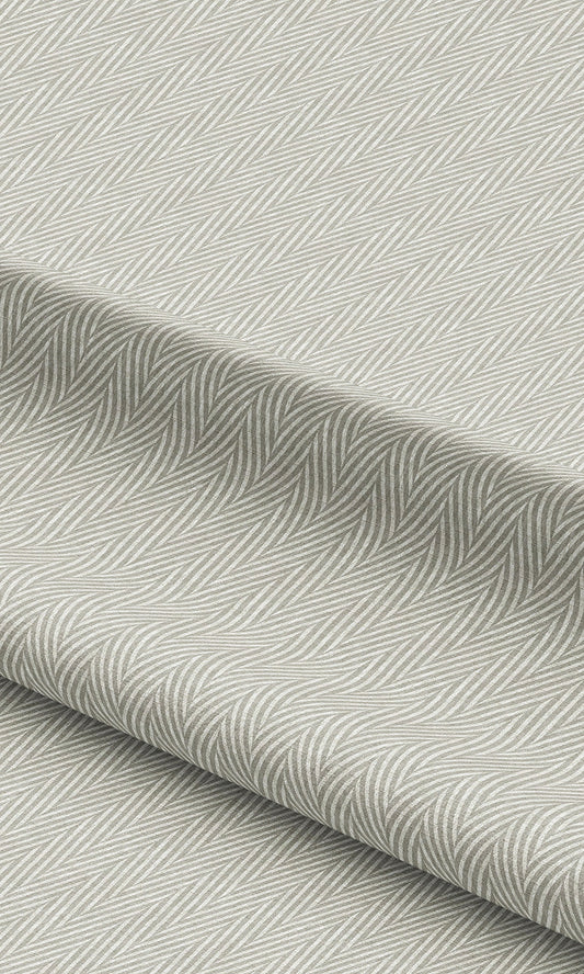 Chevron Print Curtains / Drapes / Window Drapery Panels (Pale Beige)