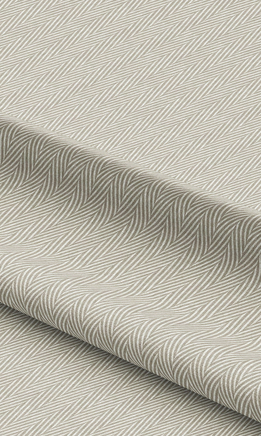 Chevron Print Roman Blinds & Window Shades (Greige)
