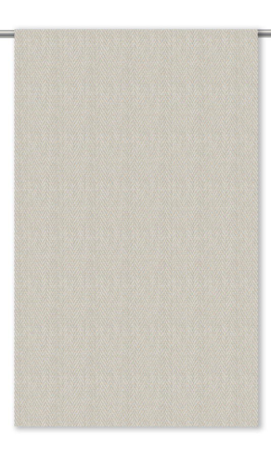 Herringbone Texture Home Decor Fabric By the Yard (Soft Beige)
