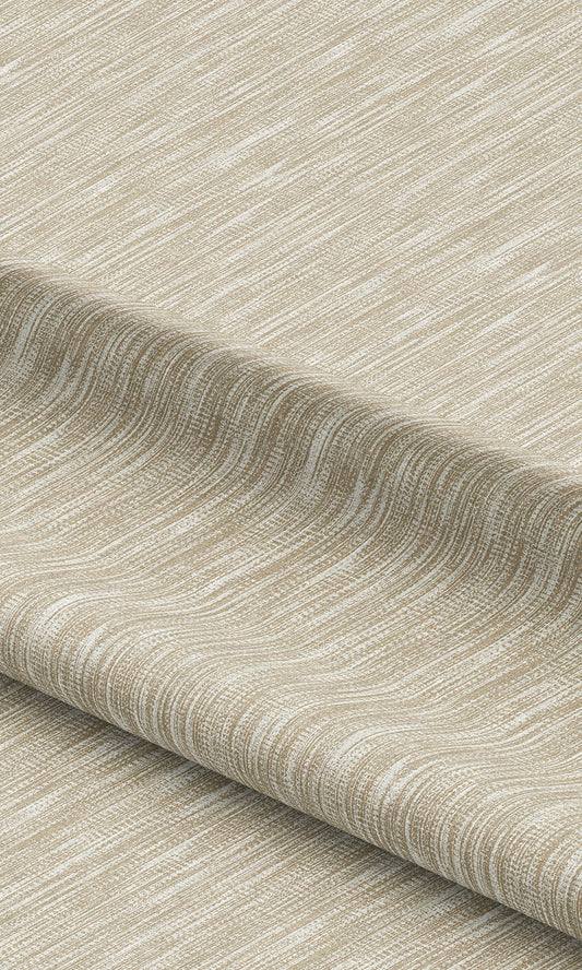 Striated Texture Print Curtain Panels (Beige)