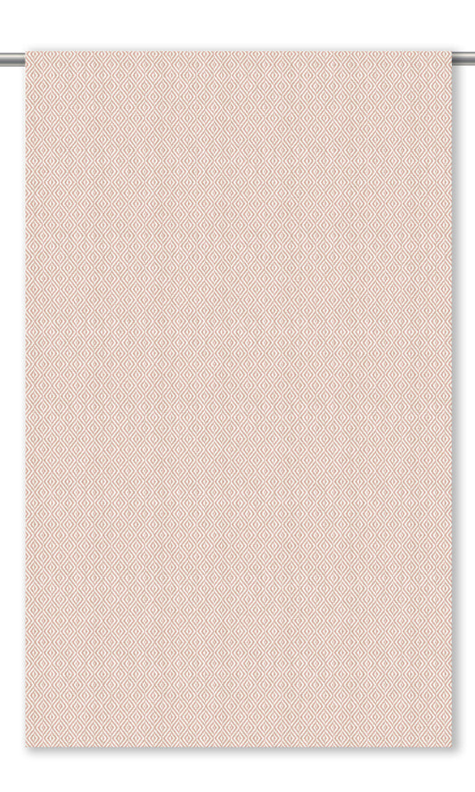 Diamond Check Home Decor Fabric Sample (Dusty Pink)