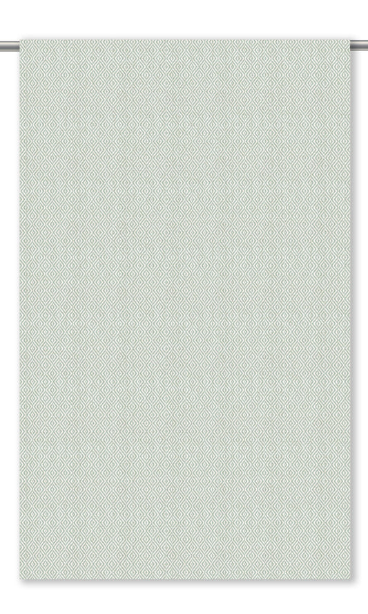Diamond Check Home Decor Fabric Sample (Seafoam Green)