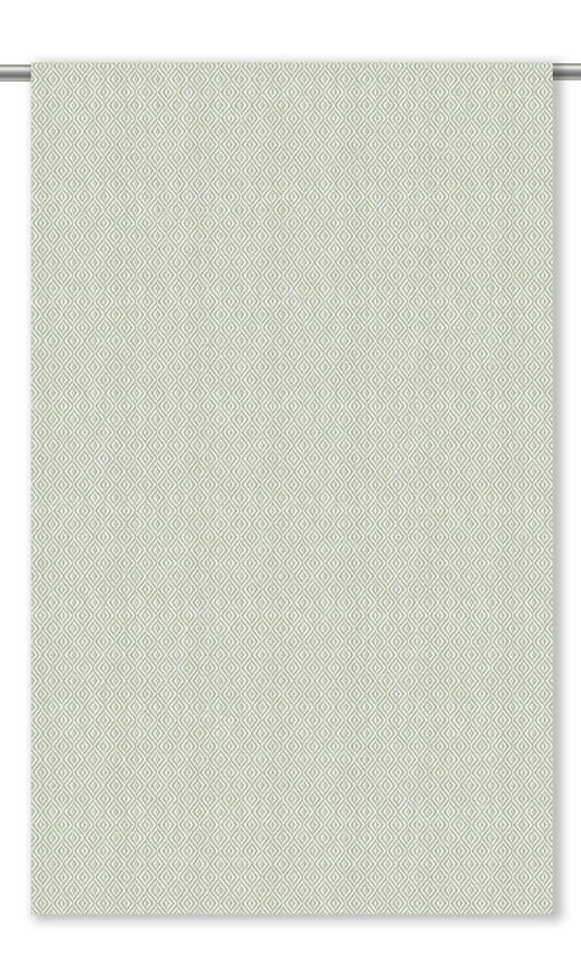 Diamond Check Home Decor Fabric By the Yard (Pale Sage Green)