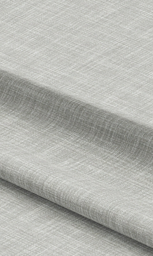 Linen Texture Roman Shades (Pale Gray)
