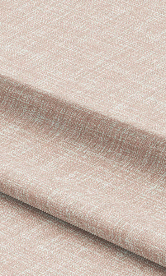 Linen Texture Home Decor Fabric Sample (Dusty Pink)