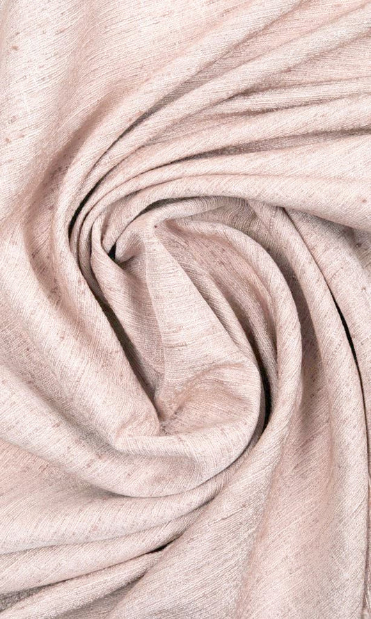 Silk Blend Roman Shades (Pastel Pink)