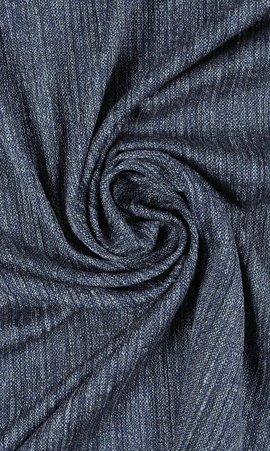 Textured Fabric Blinds (Navy Blue)