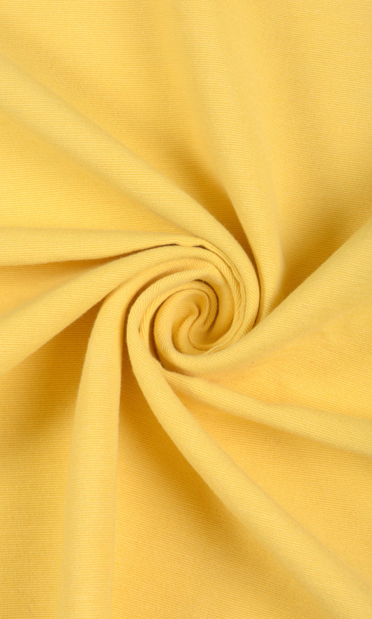 Cotton Window Curtains (Yellow)