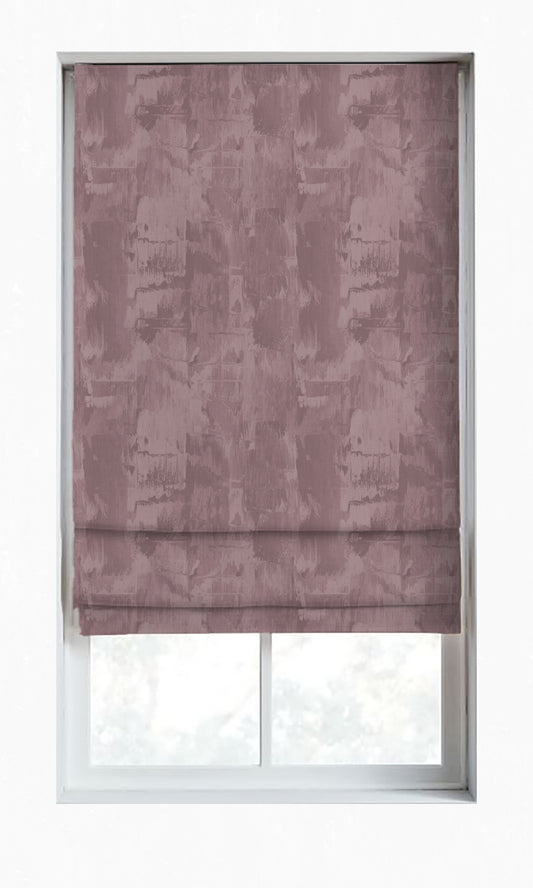 Room Darkening Striped Window Shades (Blush Pink)