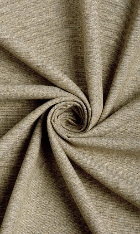 Linen Texture Drapery (Taupe/ Brown)