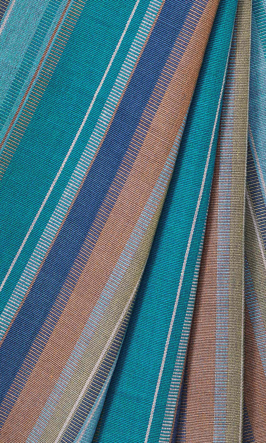Cotton Home Décor Fabric Sample (Blue)