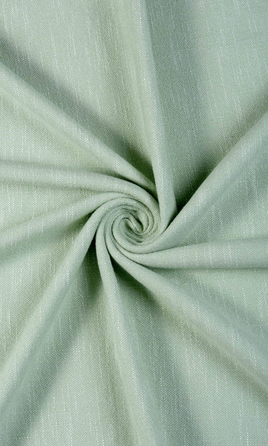 Plain Cotton Window Curtains (Sea Green/ Blue)
