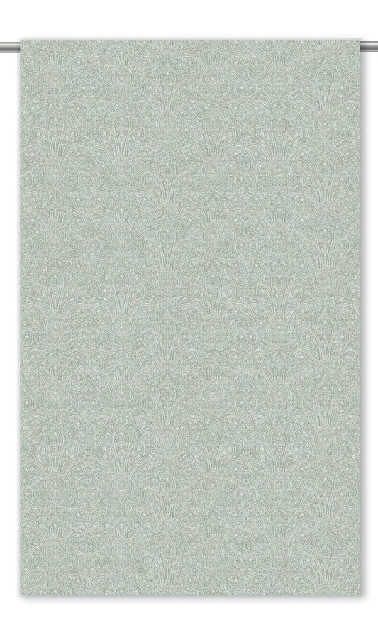 Damask Home Decor Fabric Sample (Teal/ Blue-Green)