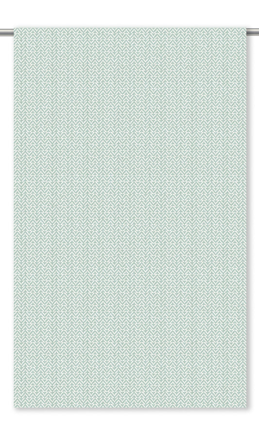 Small Chevron Print Fabric Blinds (Powder Blue)