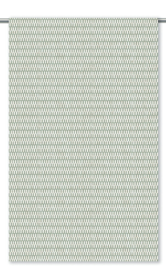 Small Geo-Print Roman Blinds (Duck Egg Blue/ Seafoam Green)