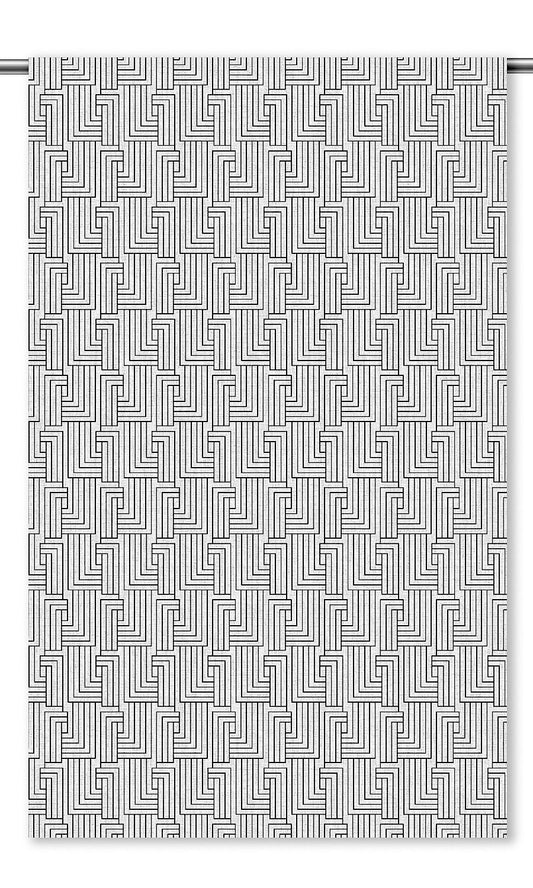 Maze Line Print Shades (Black & White)