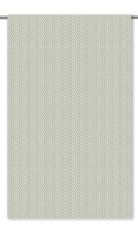 Small Chevron Print Home Decor Fabric By the Yard (Sage Green)