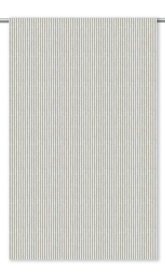 Candy Striped Fabric Blinds (Taupe/ White)