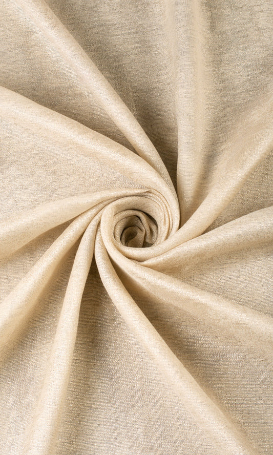 Plain Semi-Sheer Window Curtains (Pale Beige)