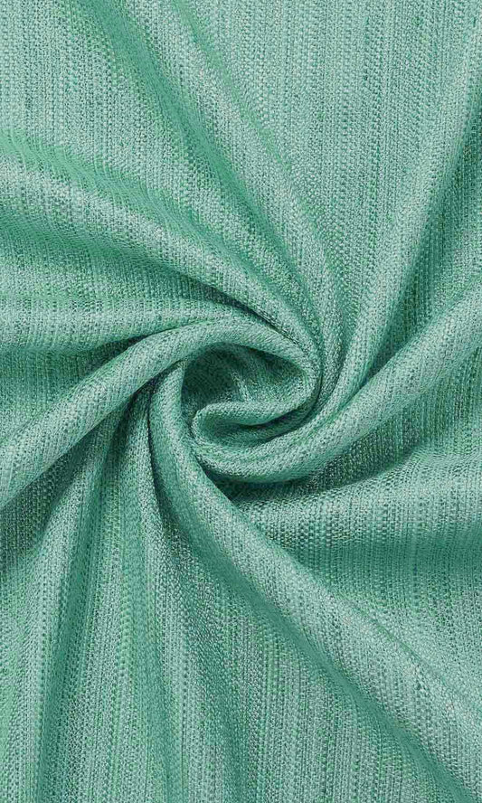 Faux Silk Home Decor Fabric Sample (Mint Green)