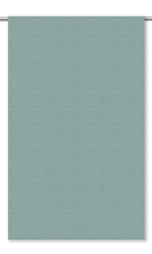 Herringbone Textured Window Curtains (Aqua Blue)