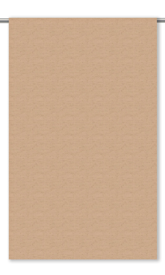 Herringbone Textured Window Curtains (Peach Pink)