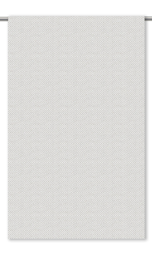 Herringbone Textured Home Decor Fabric By the Yard (Soft Gray)