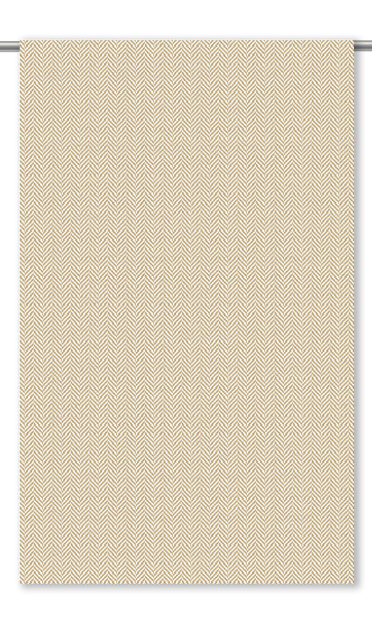 Herringbone Textured Home Decor Fabric By the Yard (Mustard Yellow)
