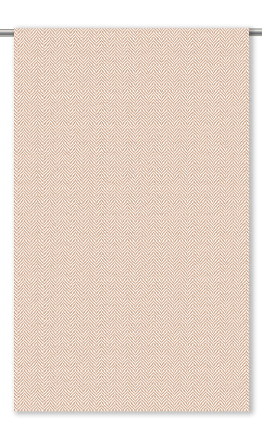 Herringbone Textured Home Decor Fabric By the Yard (Salmon Pink)