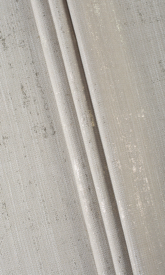 Metallic Accented Blinds (Taupe Gray-Brown)