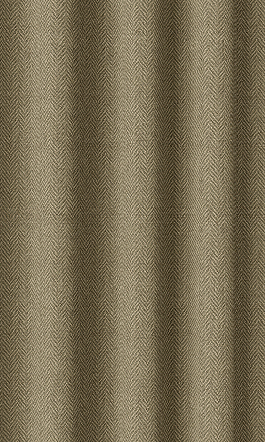 Herringbone Textured Drapes (Olive Green)