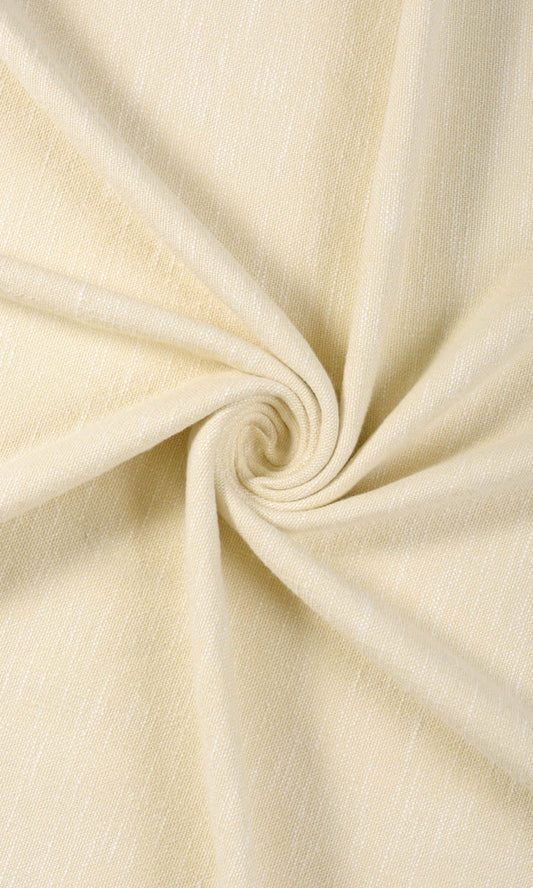 Plain Cotton Window Blinds (Ivory)