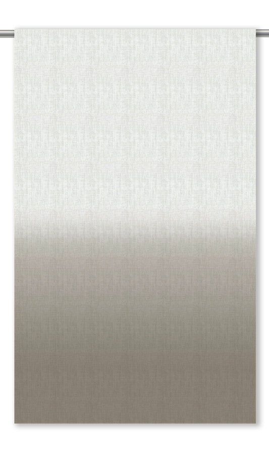 Two-Tone Ombre Roman Blinds ( Gray/ White)