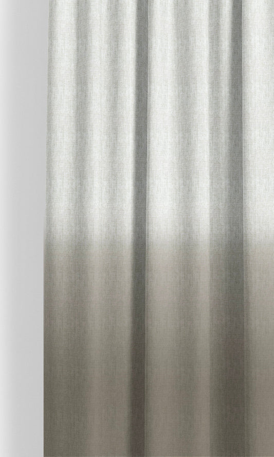 Two-Tone Ombre Window Curtains ( Gray/ White)