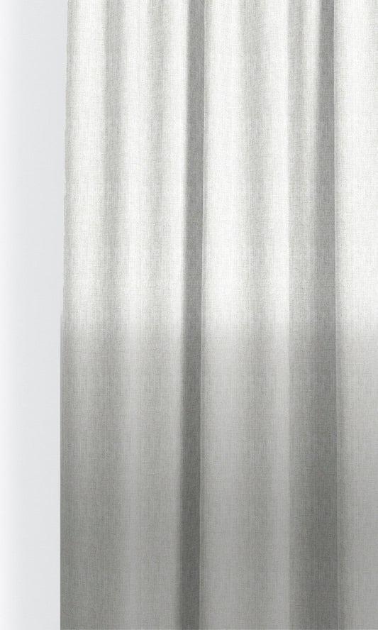 Two-Tone Ombre Drapery ( Gray/ White)