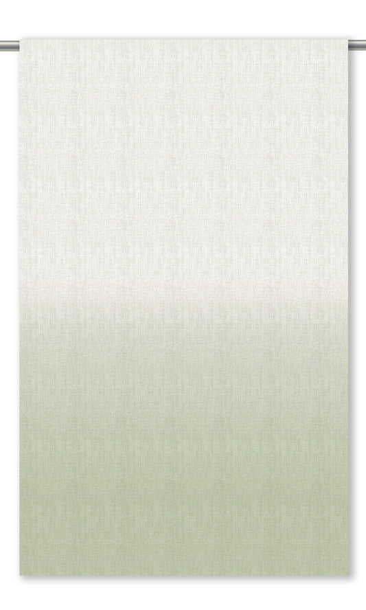 Two-Tone Ombre Home Decor Fabric By the Yard (Pastel Green/ White)