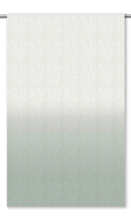 Two-Tone Ombre Home Decor Fabric By the Yard (Soft Green/ White)